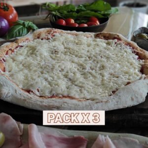 Pizza clásica lista para hornear - Pack x5