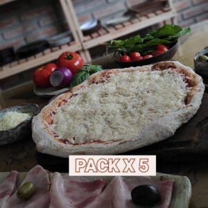 Pizza clásica lista para hornear - Pack x3